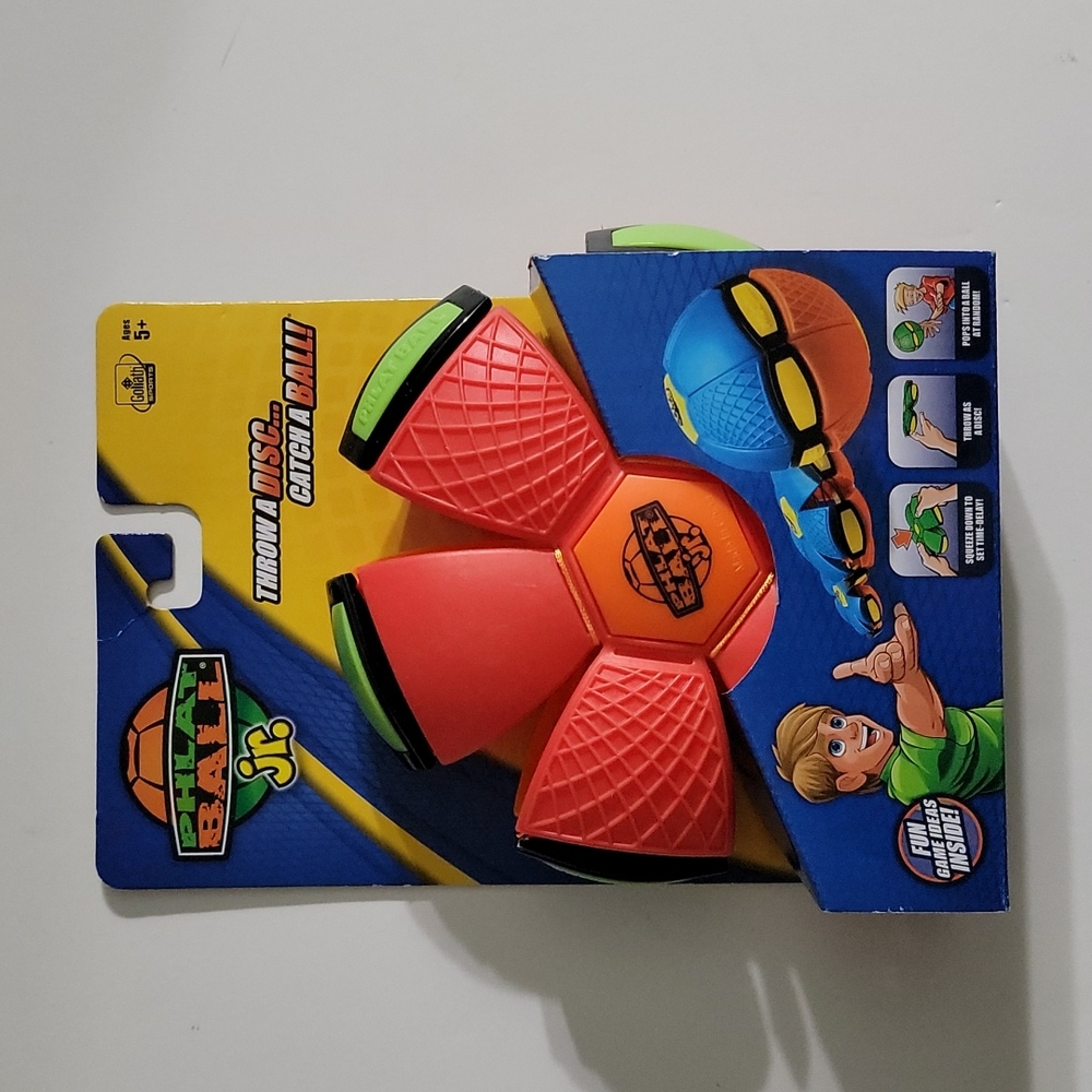 Phlat Ball Jr. "Throw As A Disc...Catch As A Ball.